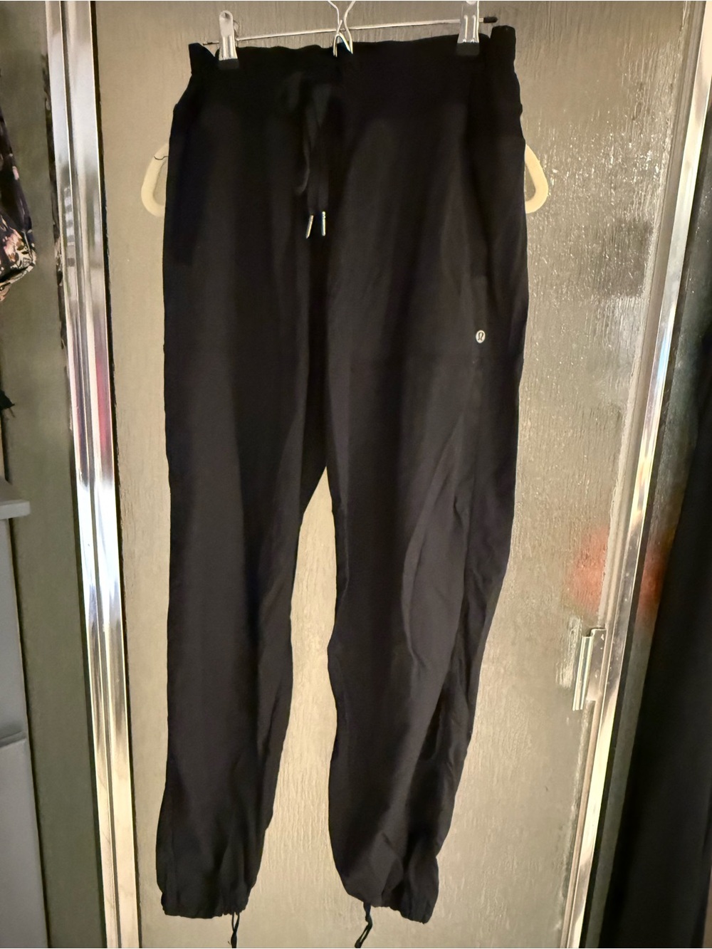 lululemon athletica Men's Black Drawcord Joggers